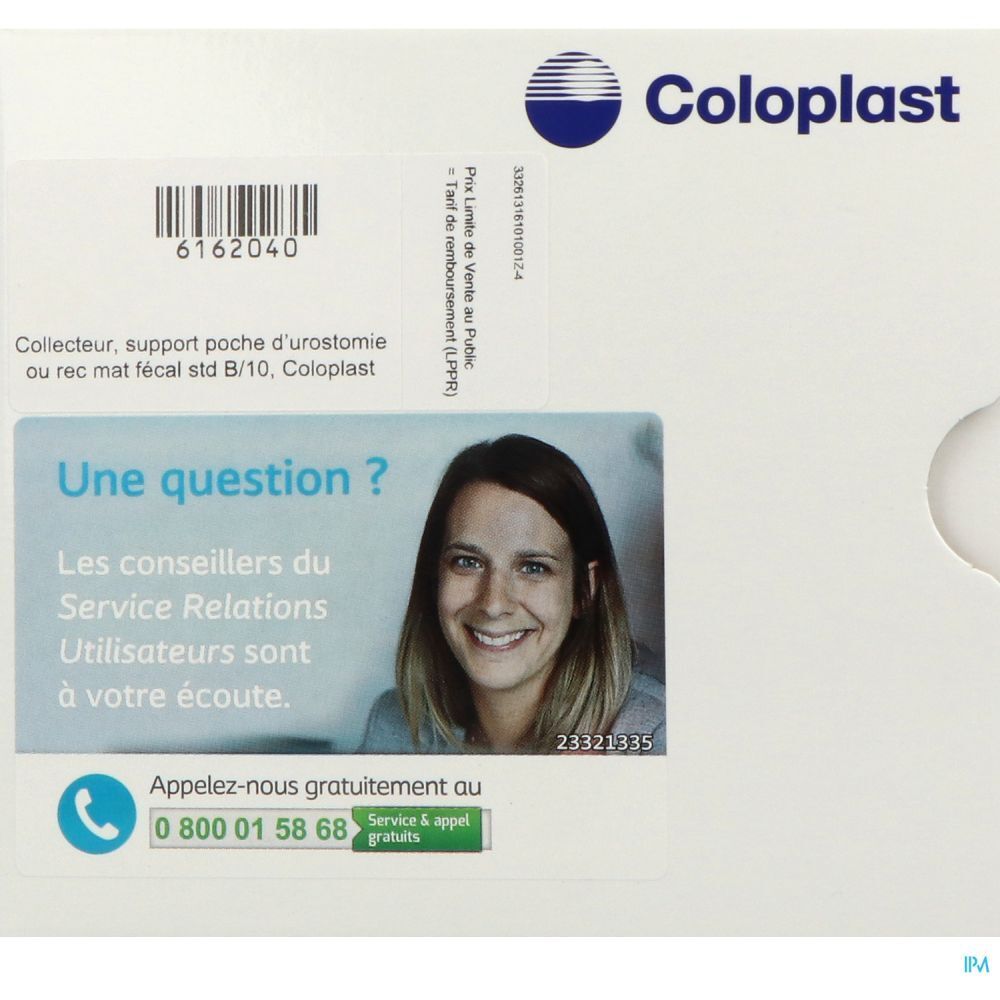 ALTERNA PLUS SUPPORT - Support protecteur cutané hydrocolloïde système 2 pièces Standard.