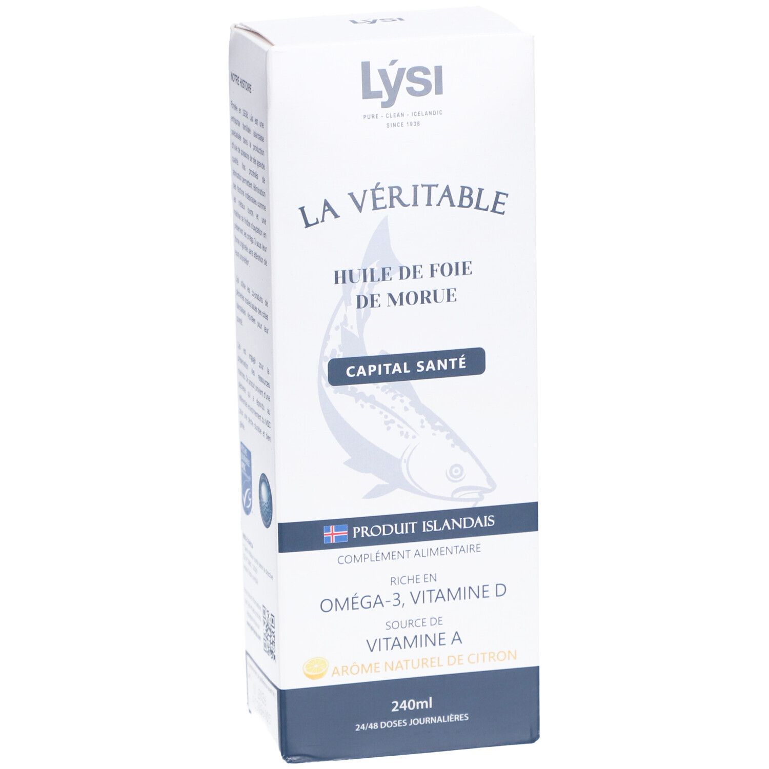Lysi - Huile de foie de morue naturelle