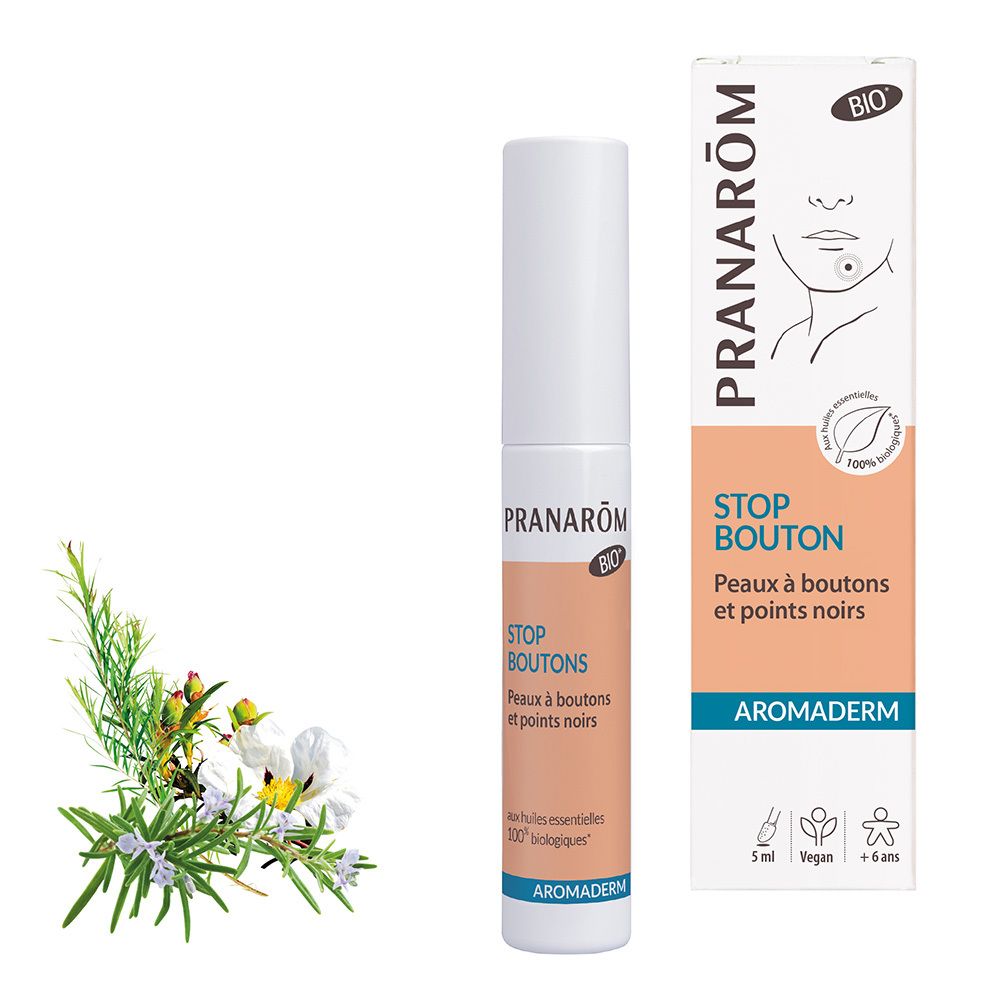Pranarôm Aromaderm Stop bouton