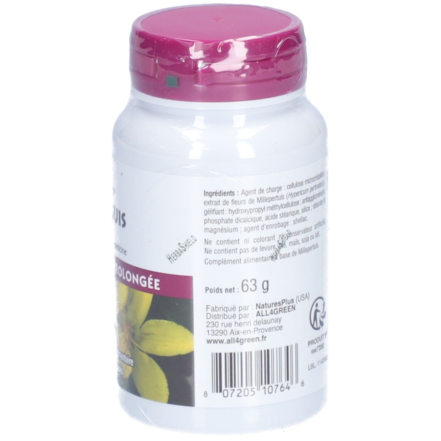 NATURE'S MILLEPERTUIS CPR 60
