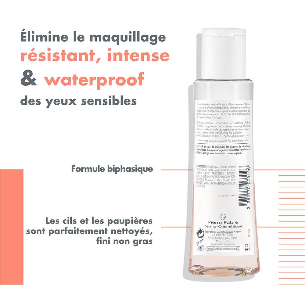Avène Démaquillant yeux intense