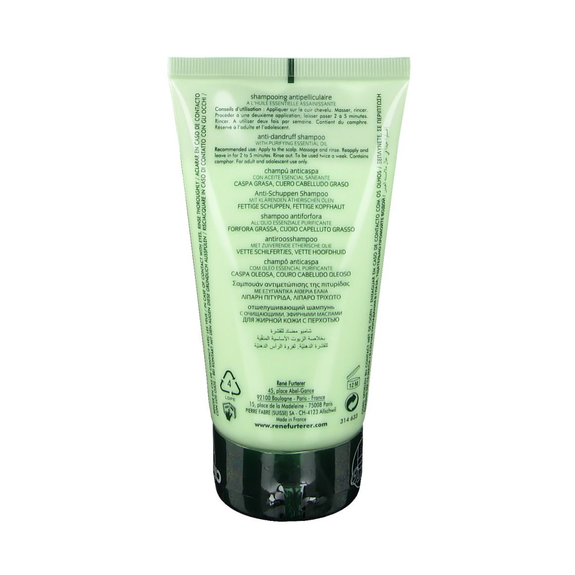 René Furterer Melaleuca Shampooing antipelliculaire