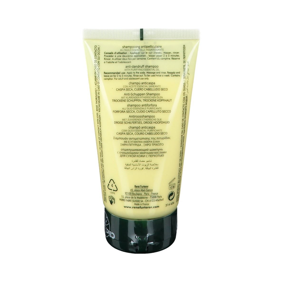 René Furterer Melaleuca Shampooing antipelliculaire