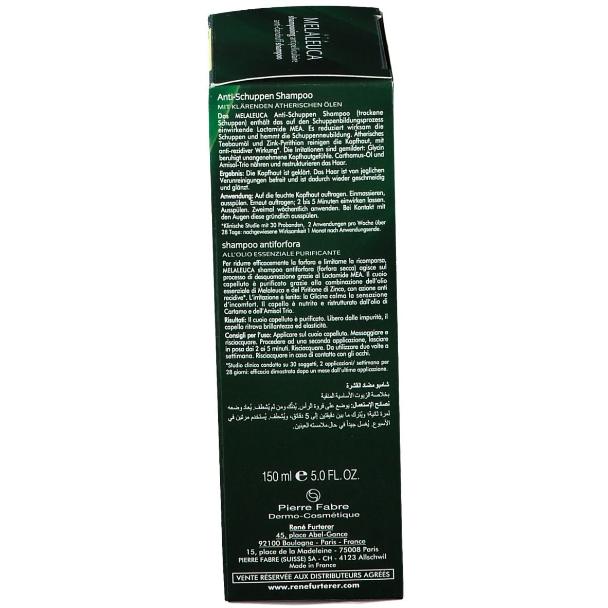 René Furterer Melaleuca Shampooing antipelliculaire