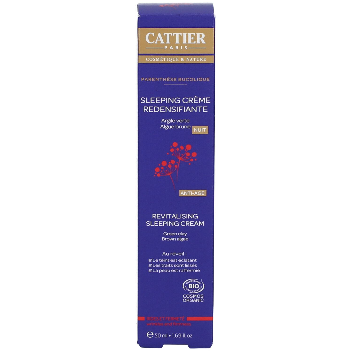 Cattier Sleeping Crème redensifiante