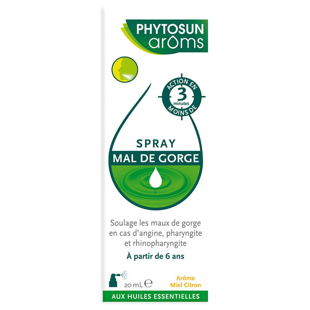 Phytosun Arôms Spray Mal de Gorge 20ml