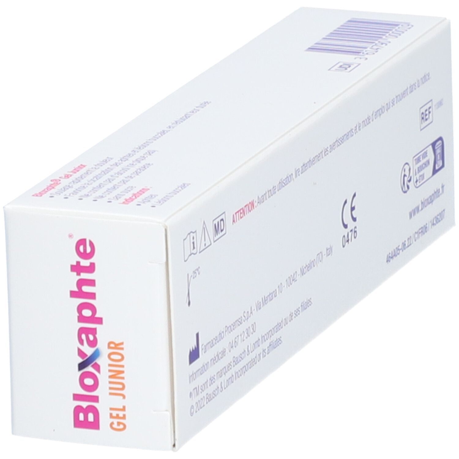 Bloxaphte Gel Junior Soulage Rapidement La Douleur - Favorise La Cicatrisation - Aphtes - Lésions Buccales - 15 mL avec applicateur