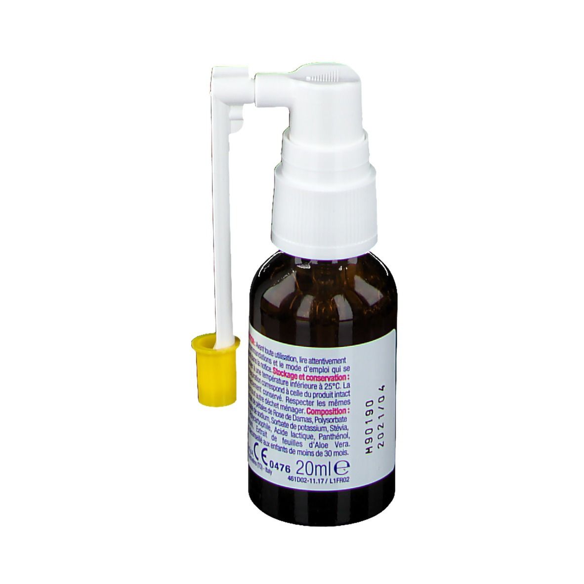 Bloxaphte Spray Multidirectionnel Zones Difficiles d'Accès Aphtes - Lésions Buccales 20 mL
