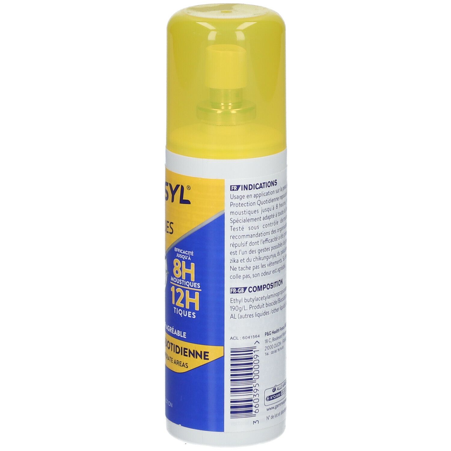 Repulsif Anti-moustiques Lotion Protection Quotidienne 2x90ml