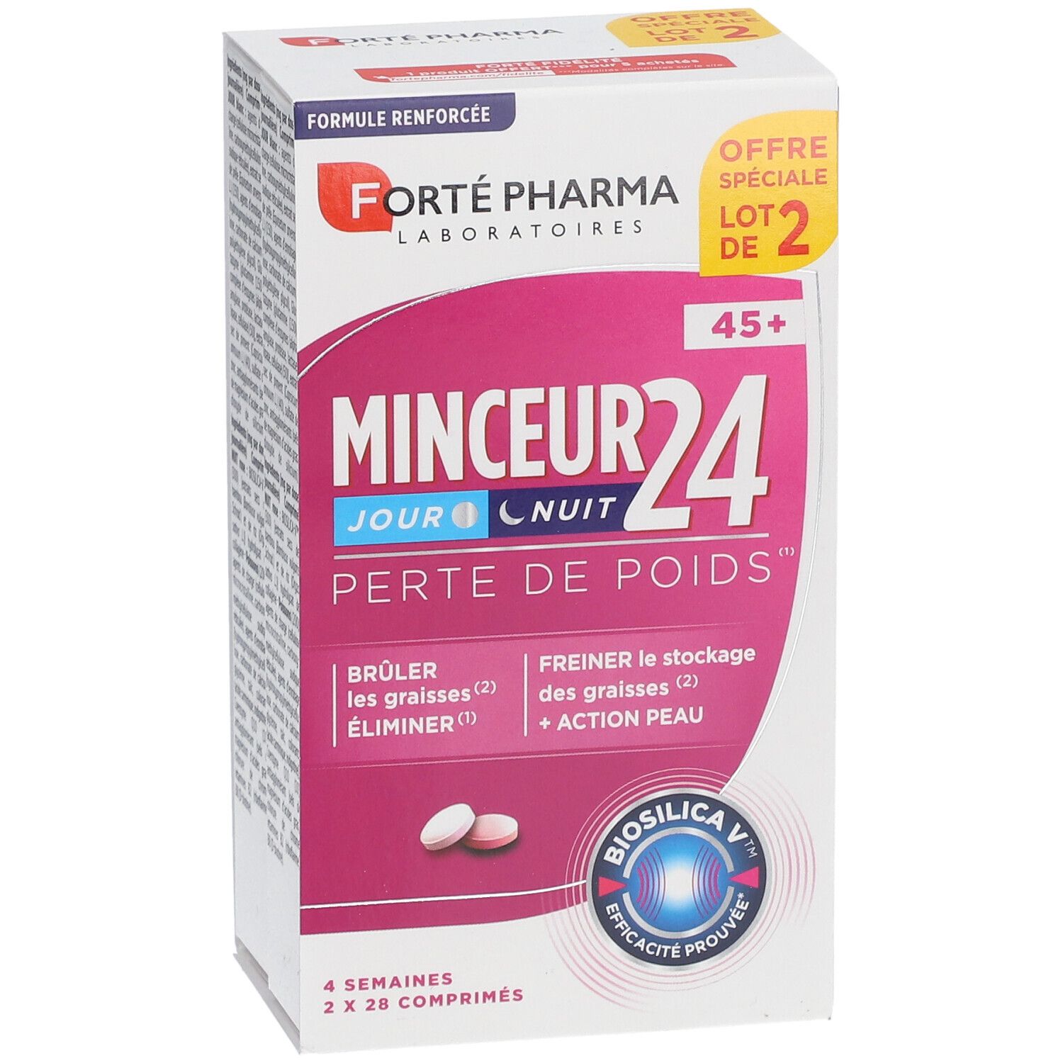 Forté Pharma Minceur 24h 45+ Jour/Nuit