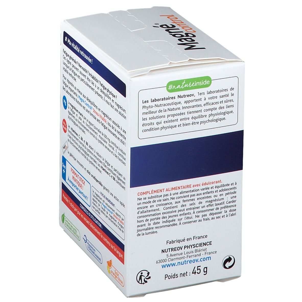 Nutreov Magné® Control Stress Vitalité