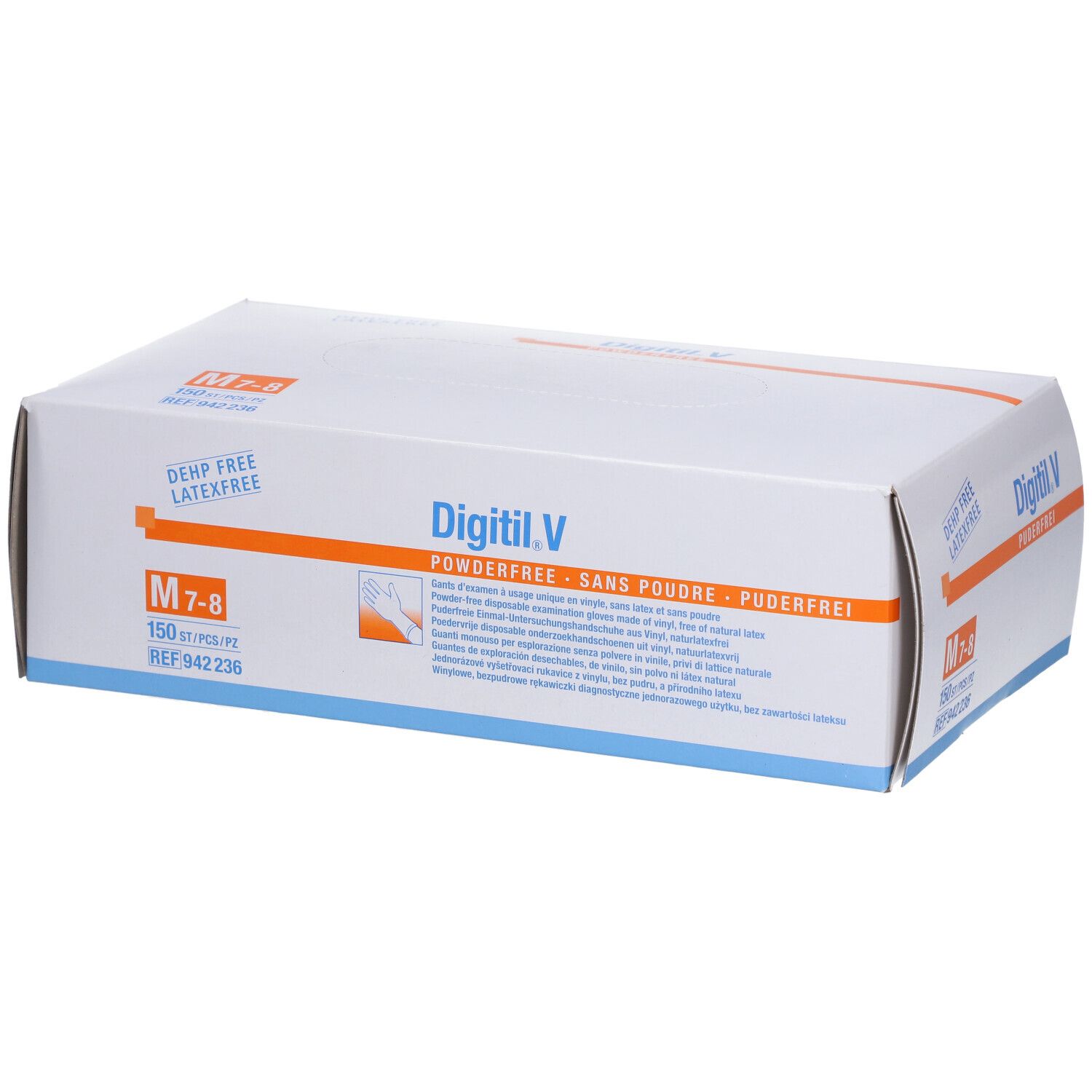 Digitil® V Gants sans poudre Taille M