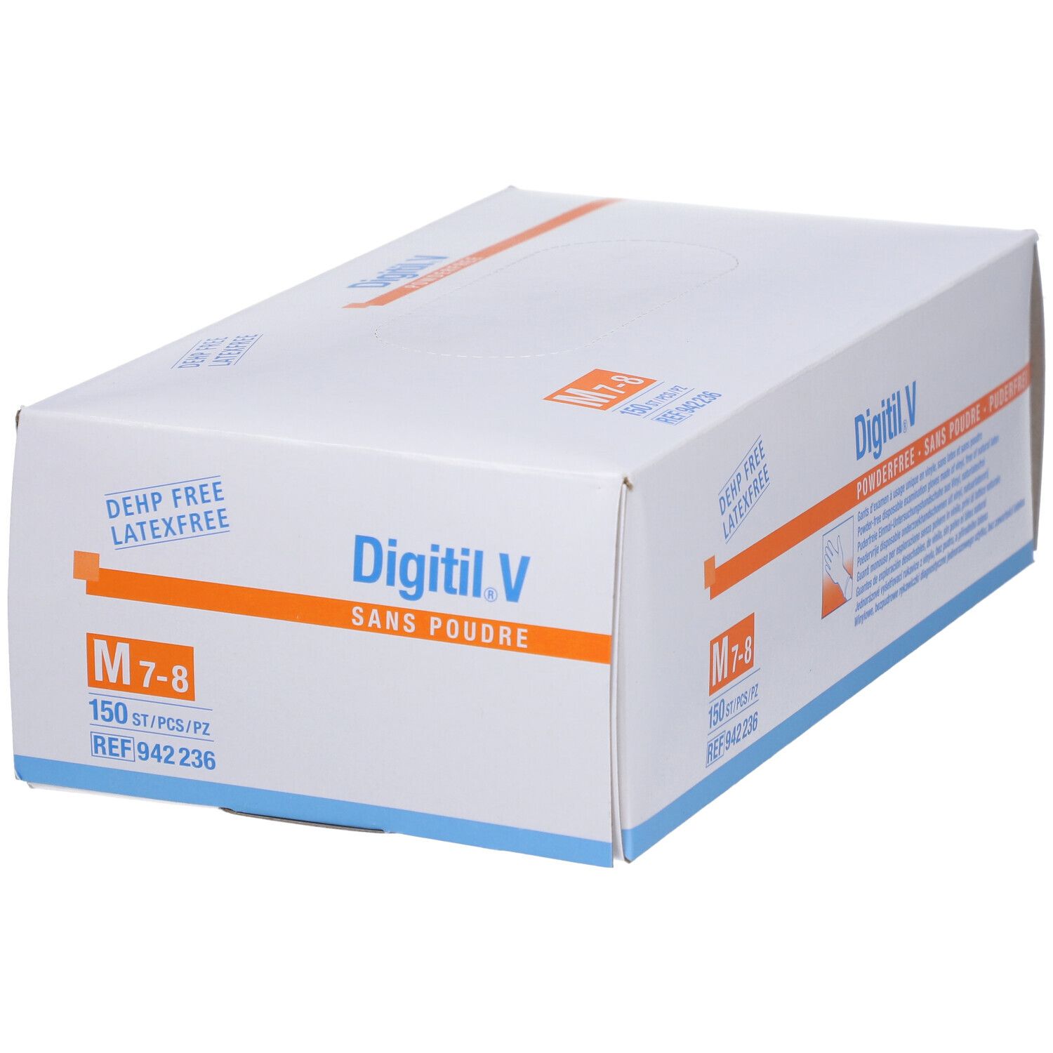 Digitil® V Gants sans poudre Taille M