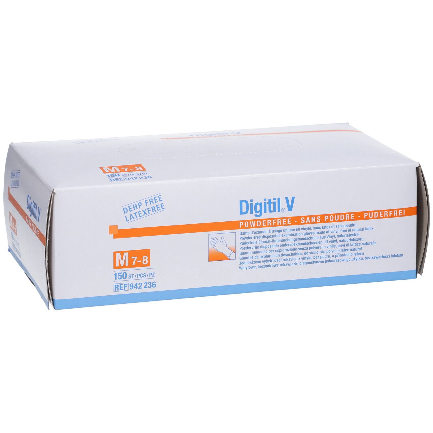 Digitil® V Gants sans poudre Taille M