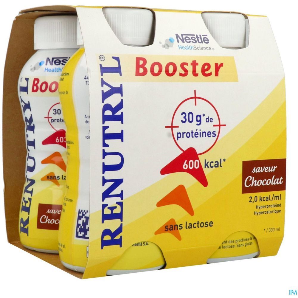 RENUTRYL BOOSTER Chocolat complément nutritionnel