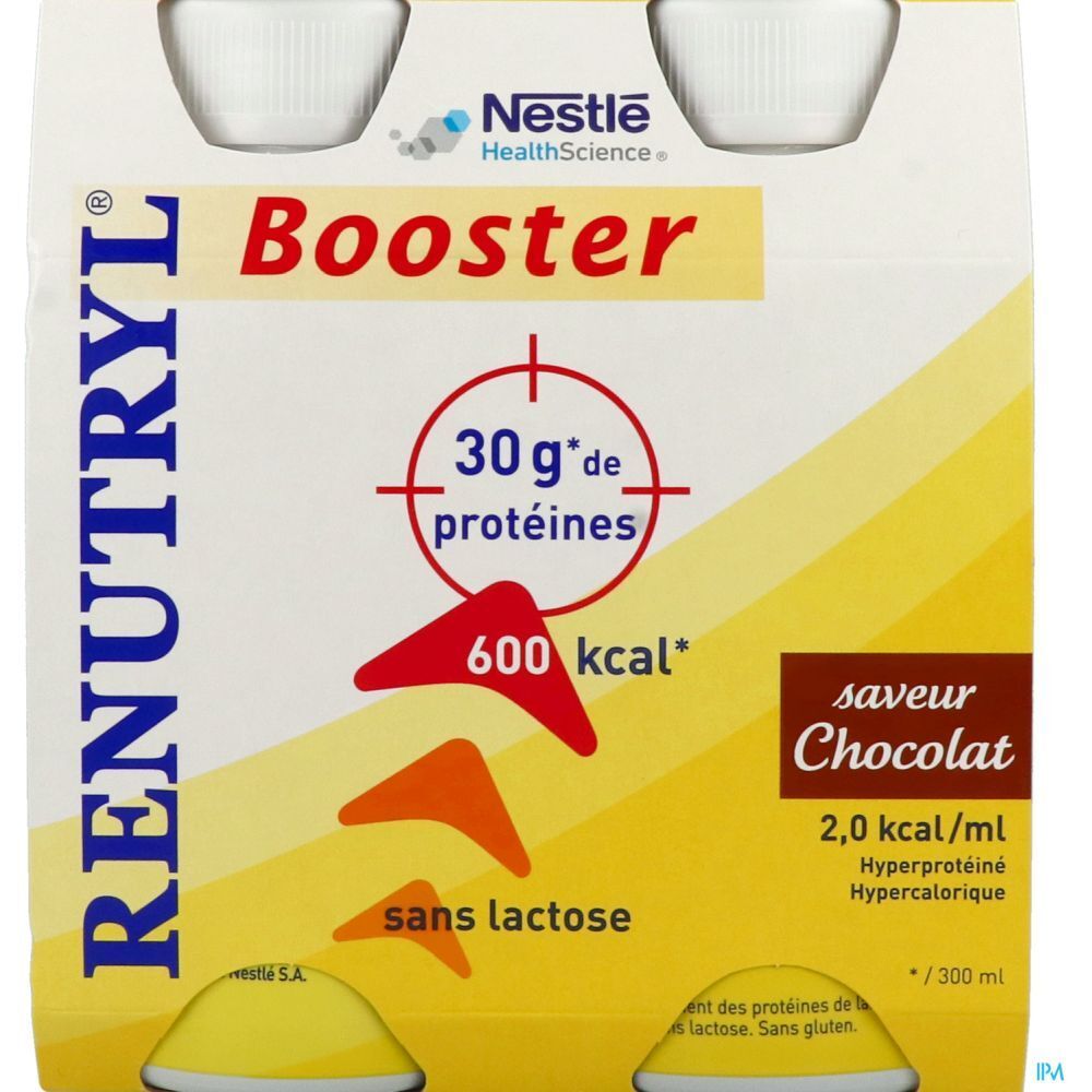 RENUTRYL BOOSTER Chocolat complément nutritionnel