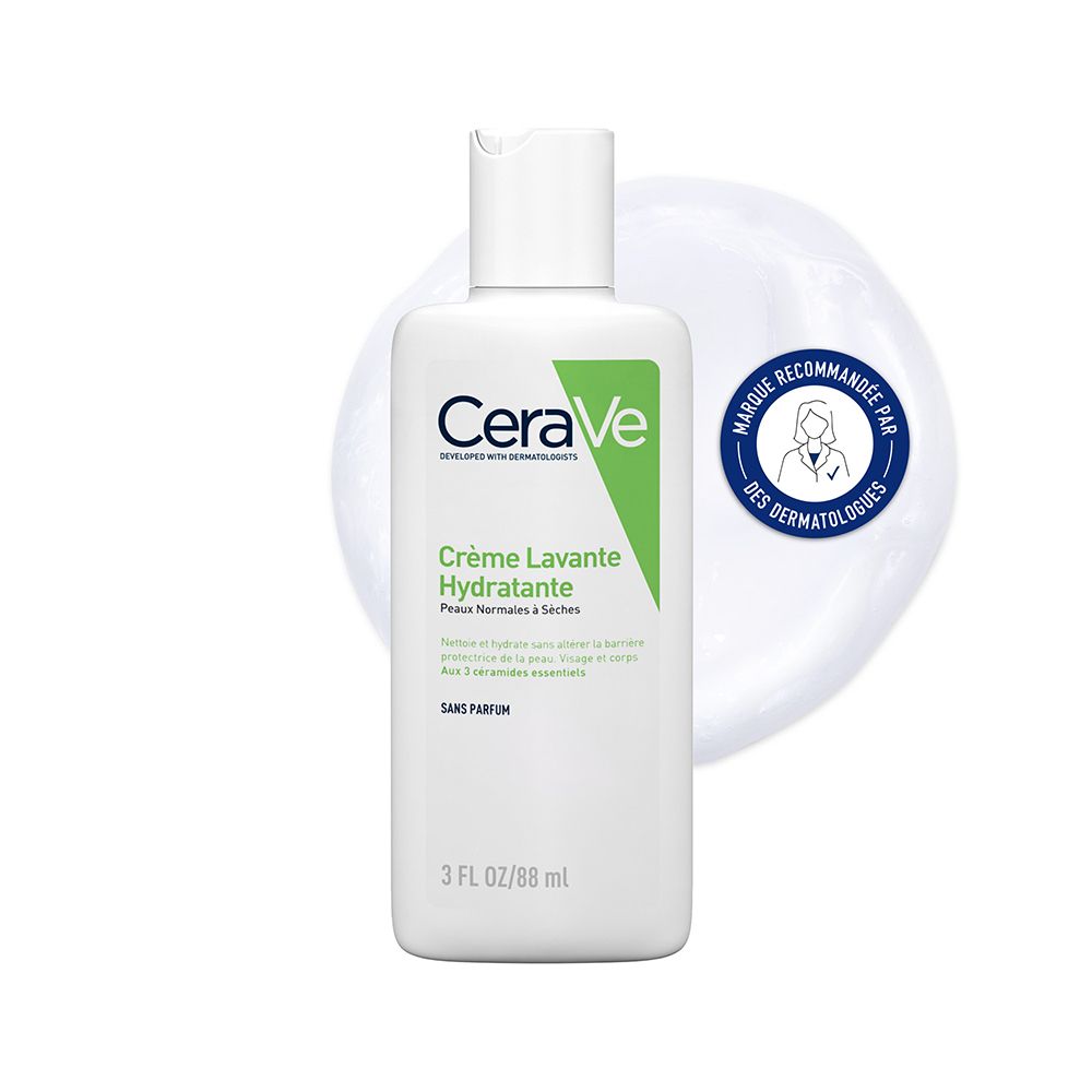 Cerave crème lavante hydratante Peau Normale à Sèche 236 ml