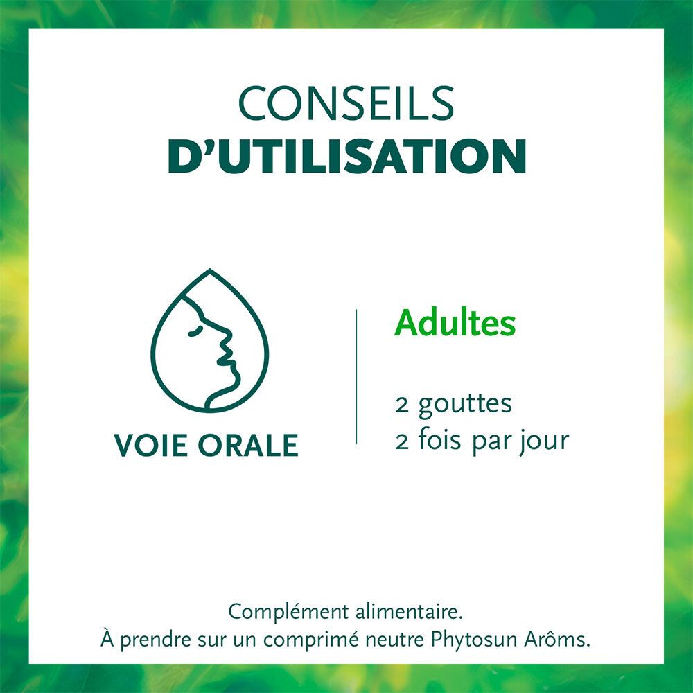 PHYTOSUN AROMS - Huile Essentielle Tea-Tree Bio (Arbre à Thé) - HEBBD - 100 % Pure & Naturelle - 100 % Bio