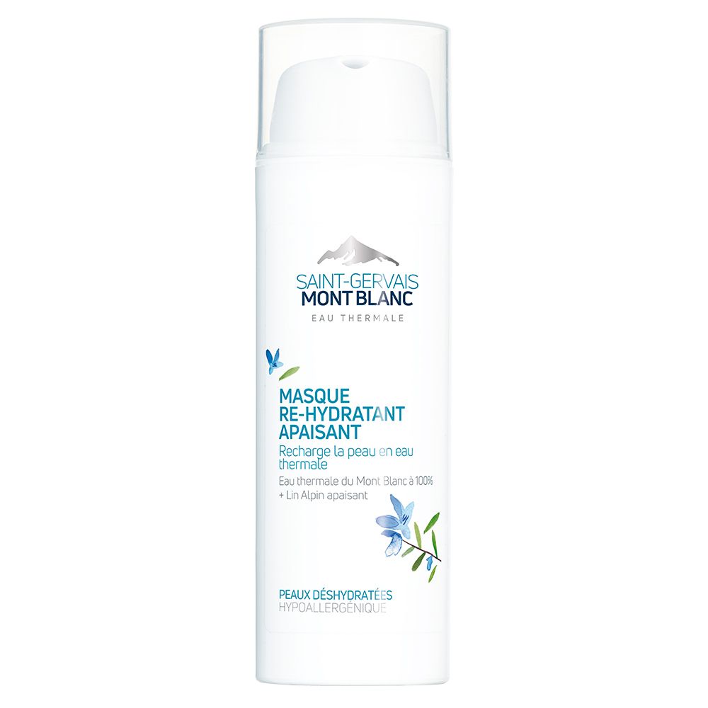Saint-Gervais MONT BLANC Masque réhydratant apaisant 50 ml