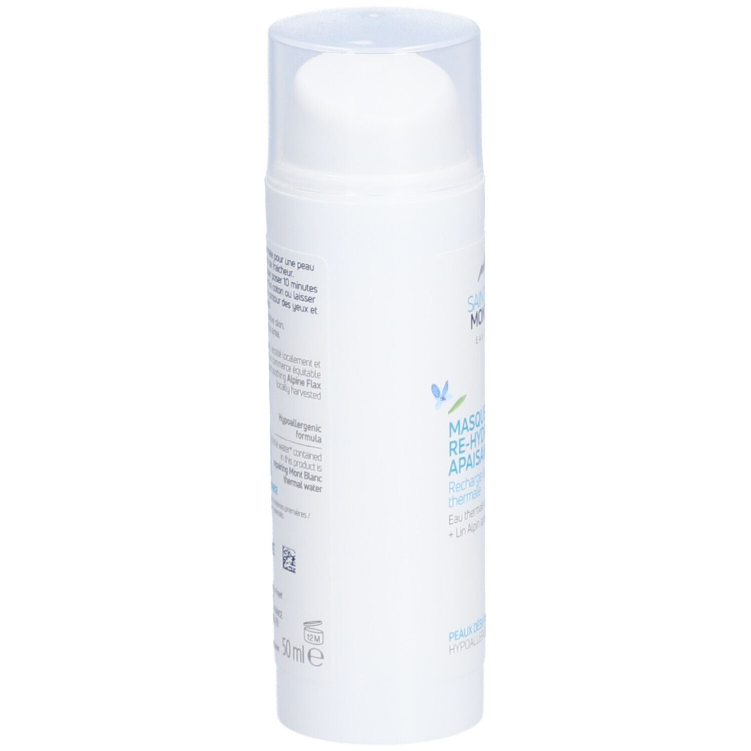 Saint-Gervais MONT BLANC Masque réhydratant apaisant 50 ml