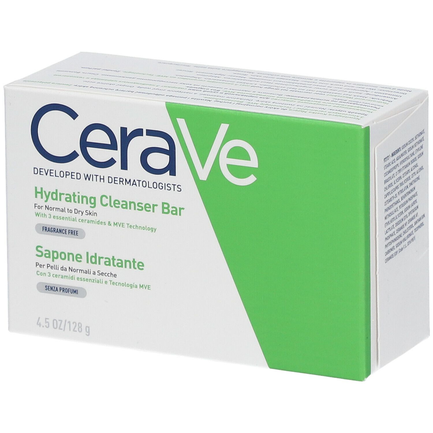 CeraVe Nettoyant hydratant en pain