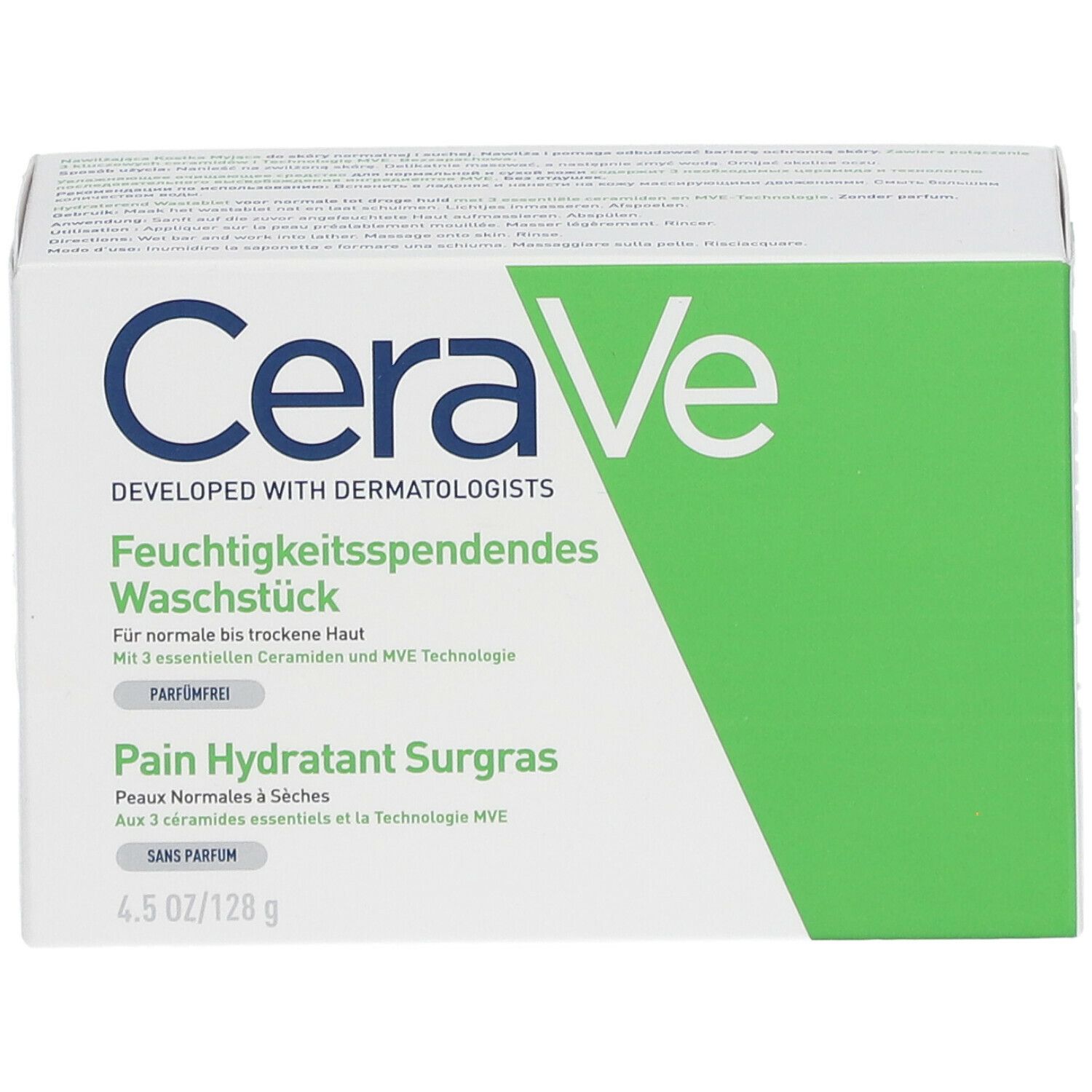 CeraVe Nettoyant hydratant en pain