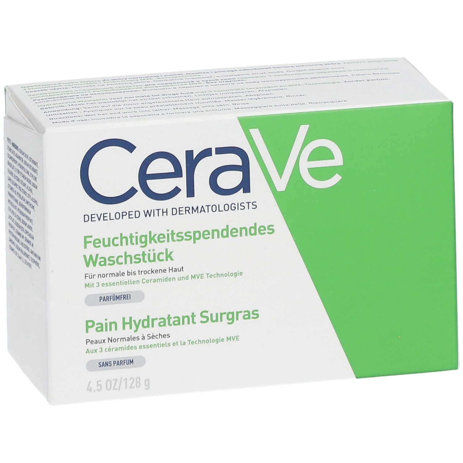 CeraVe Nettoyant hydratant en pain