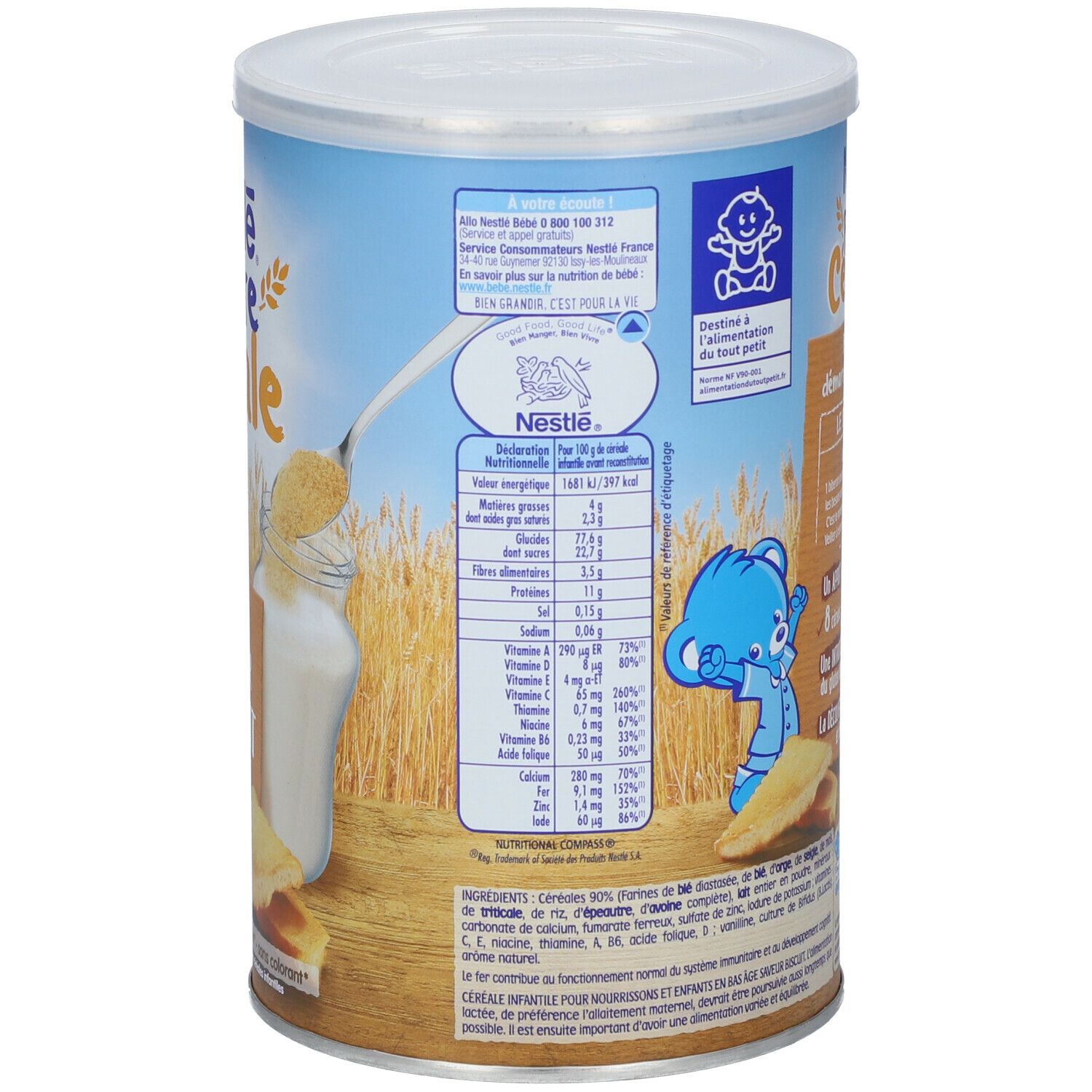Nestlé® P'tite Céréale Biscuit