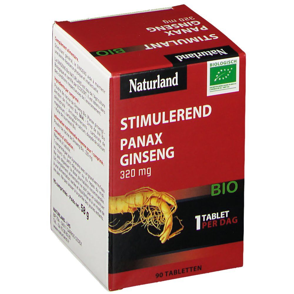 Naturland STIMULANT PANAX GINSENG