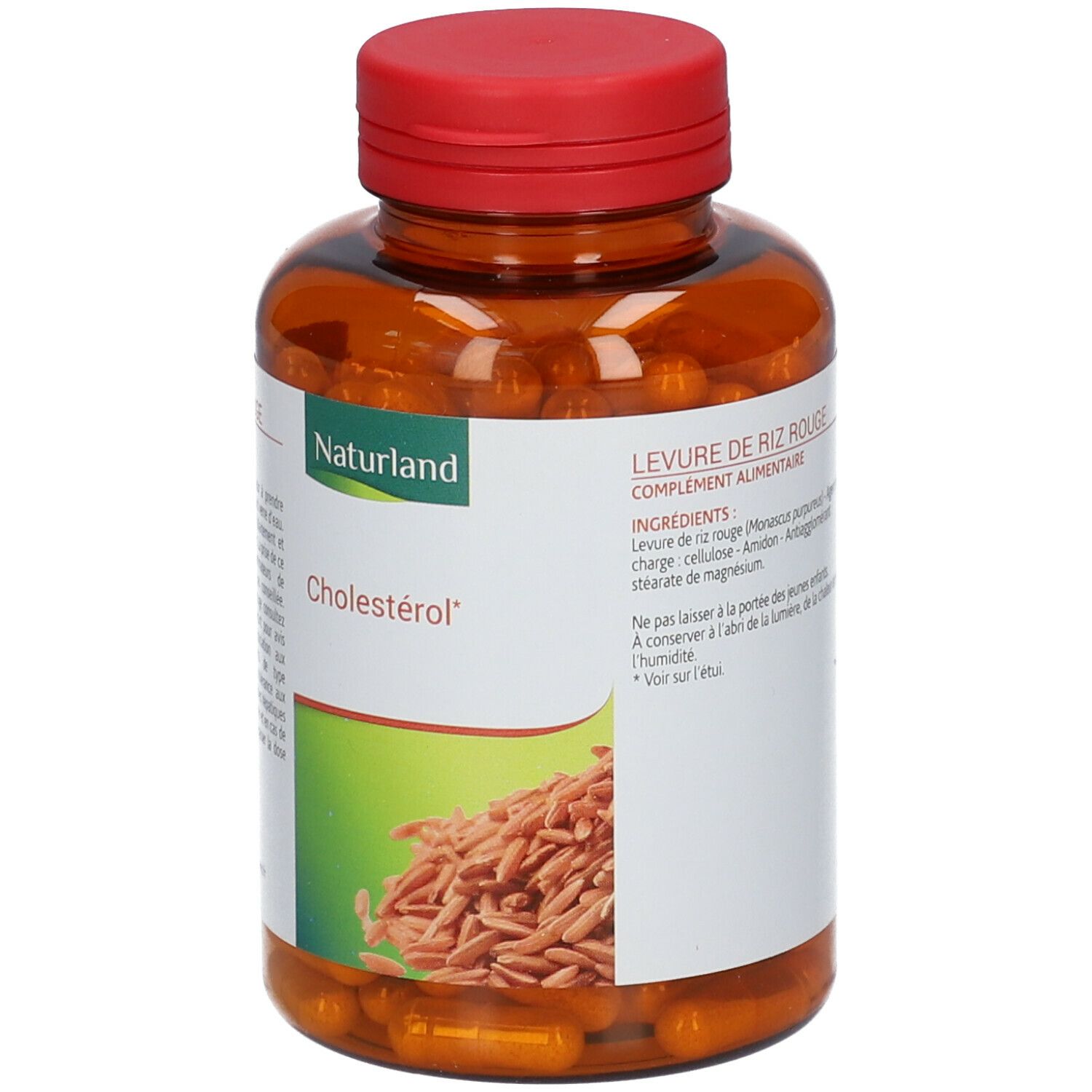 Naturland LEVURE DE RIZ ROUGE