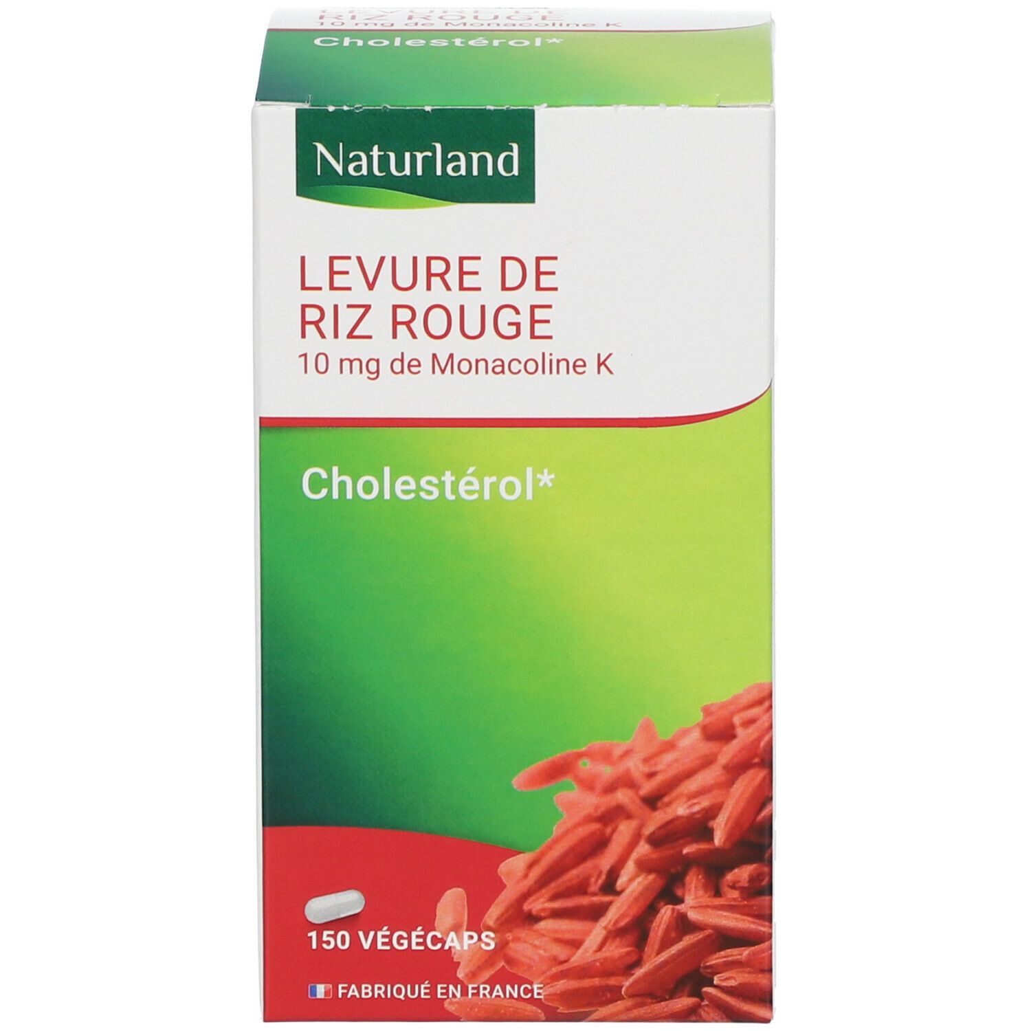 Naturland LEVURE DE RIZ ROUGE