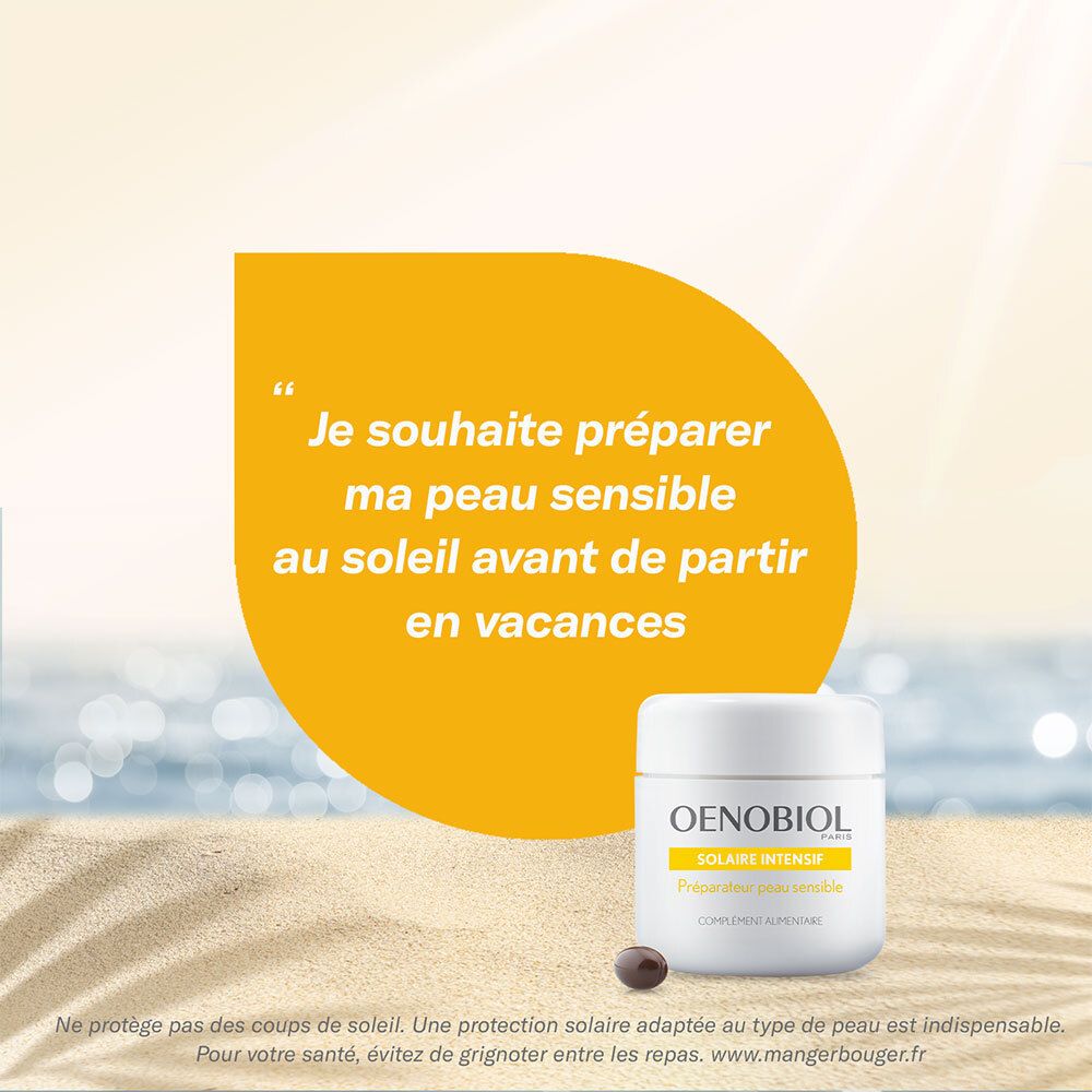 OENOBIOL SOLAIRE INTENSIF Préparateur Peau Sensible