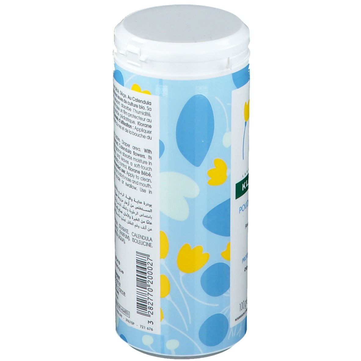 Klorane Bébé Change Poudre de Toilette Protectrice au Calendula Bio