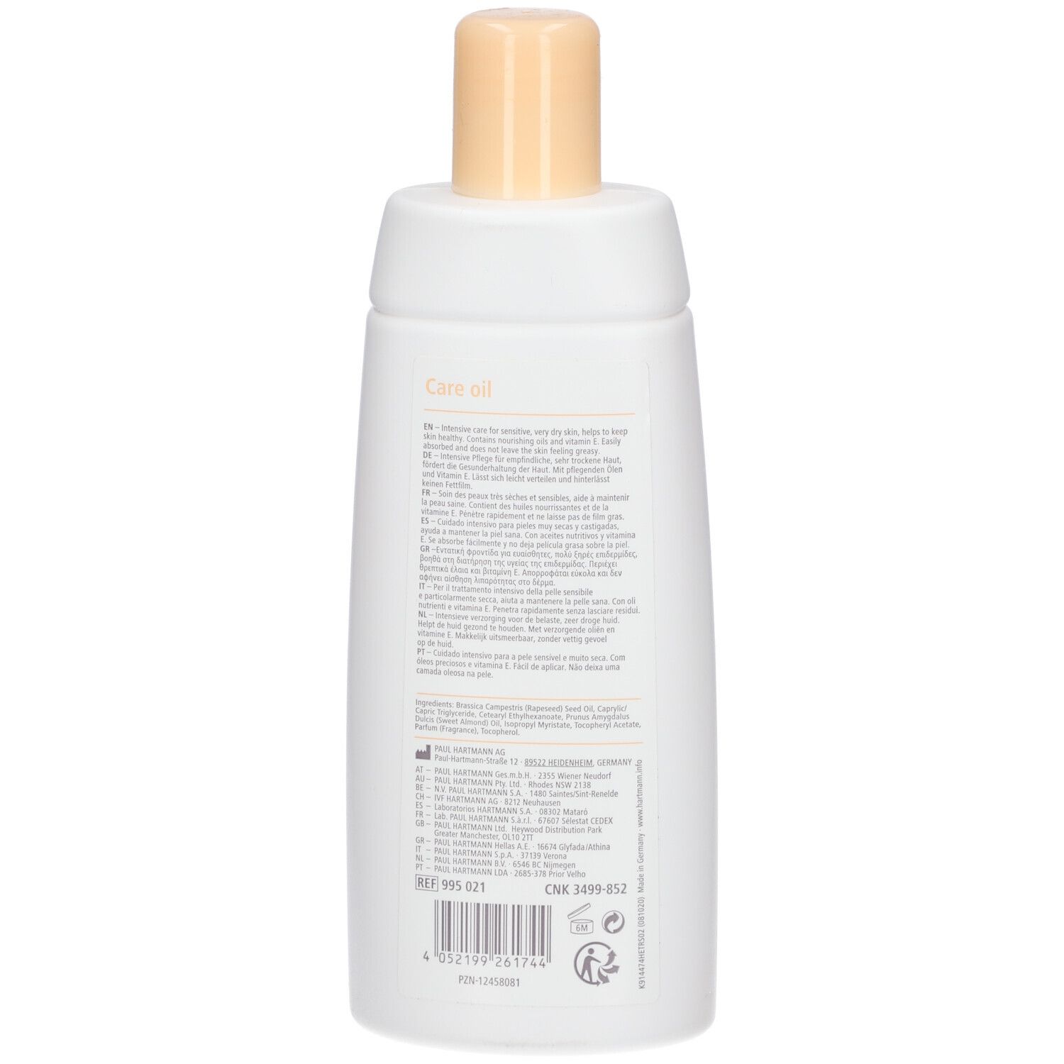 Hartmann MoliCare SKin Huile de soin