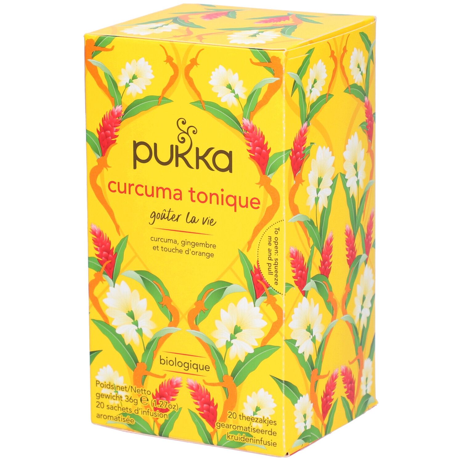 pukka Citronnelle et Gingembre