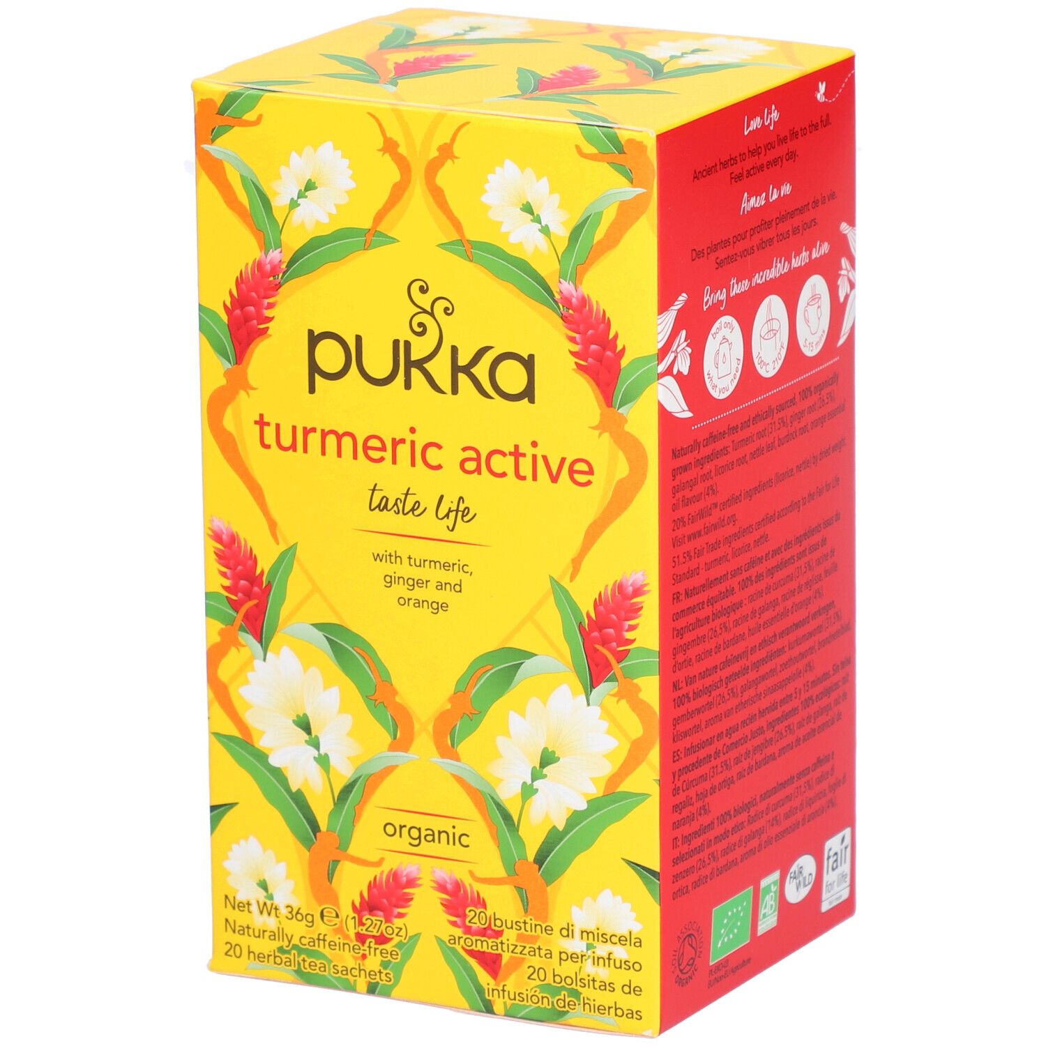 pukka Citronnelle et Gingembre