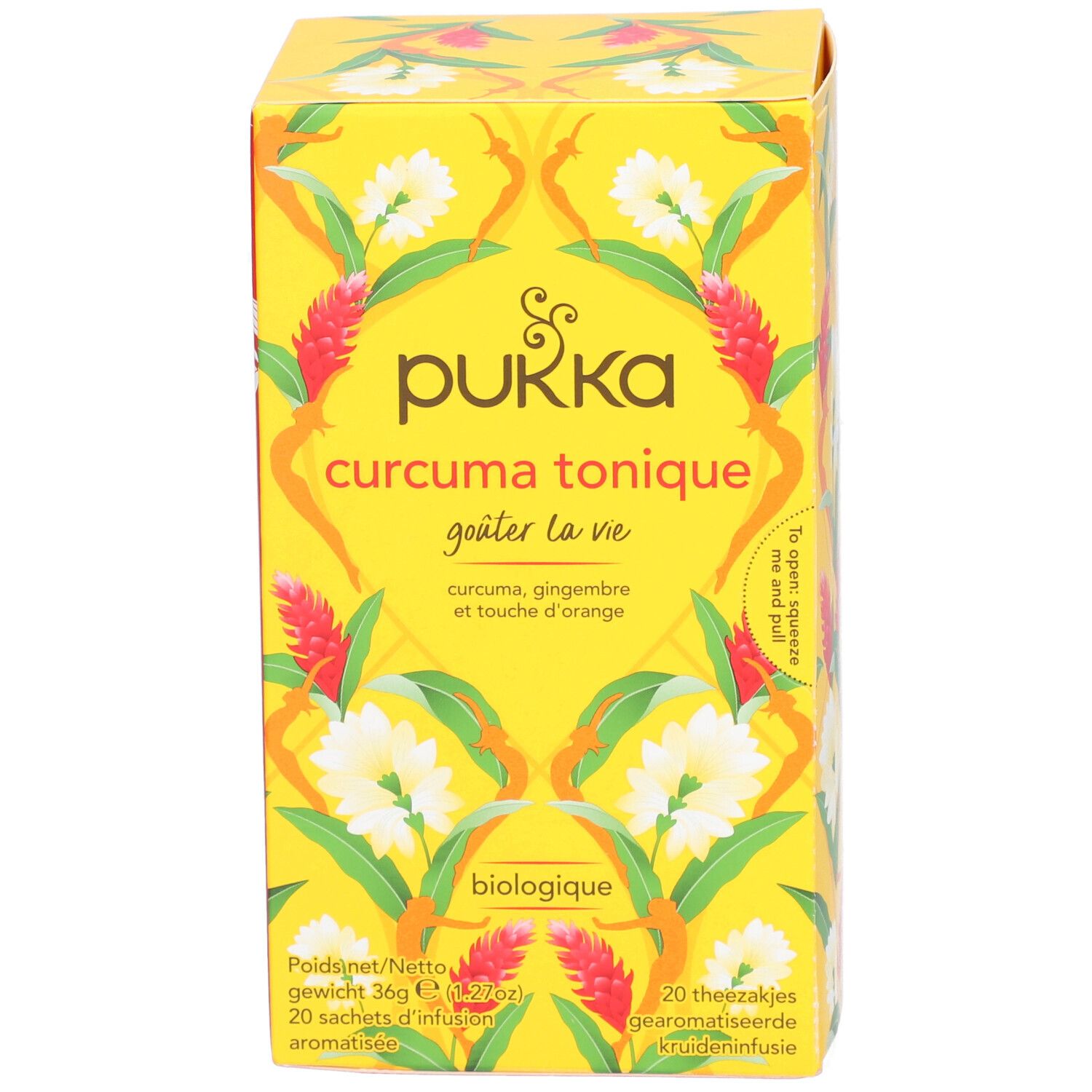 pukka Citronnelle et Gingembre