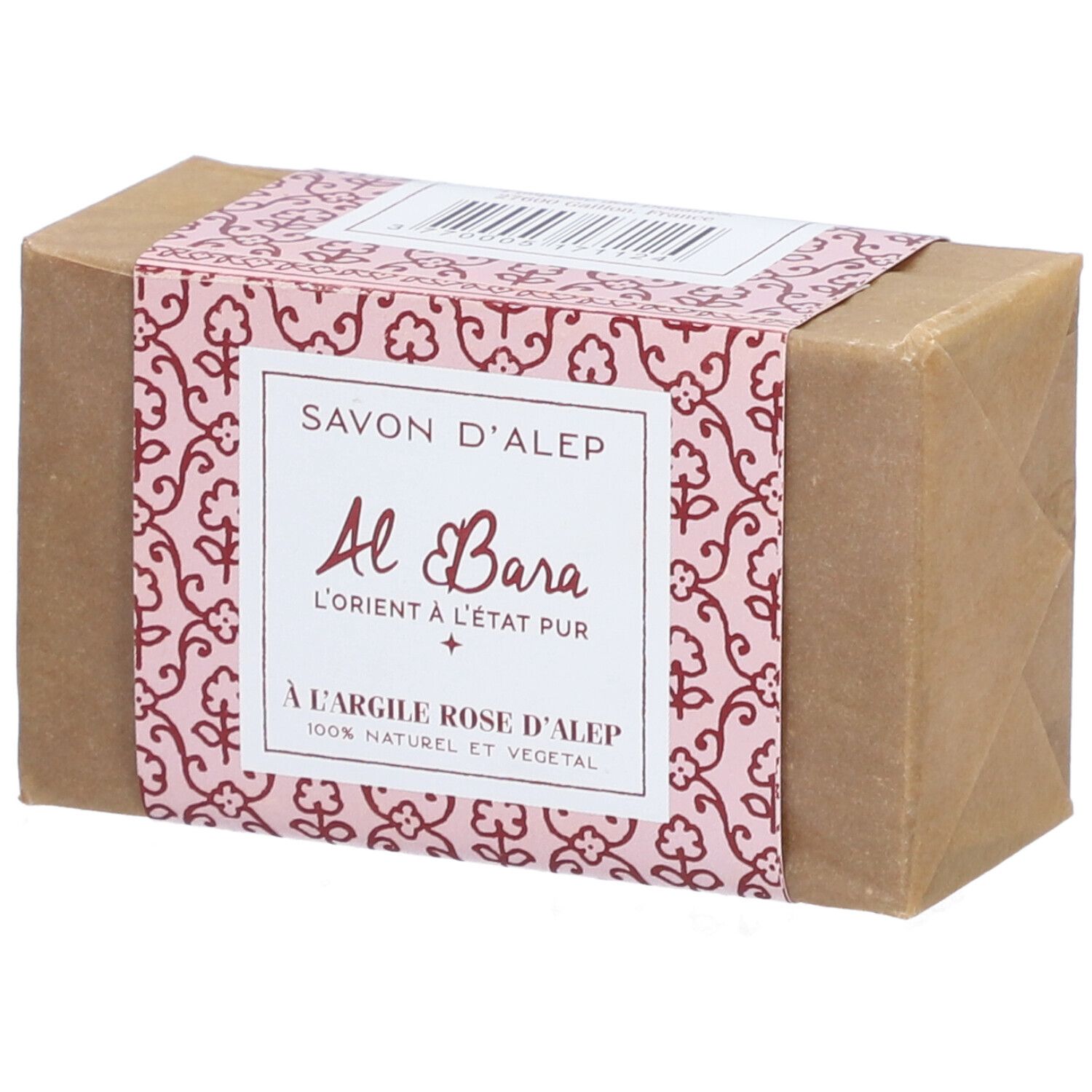 Savon d'Alep à l'argile rose 150 g