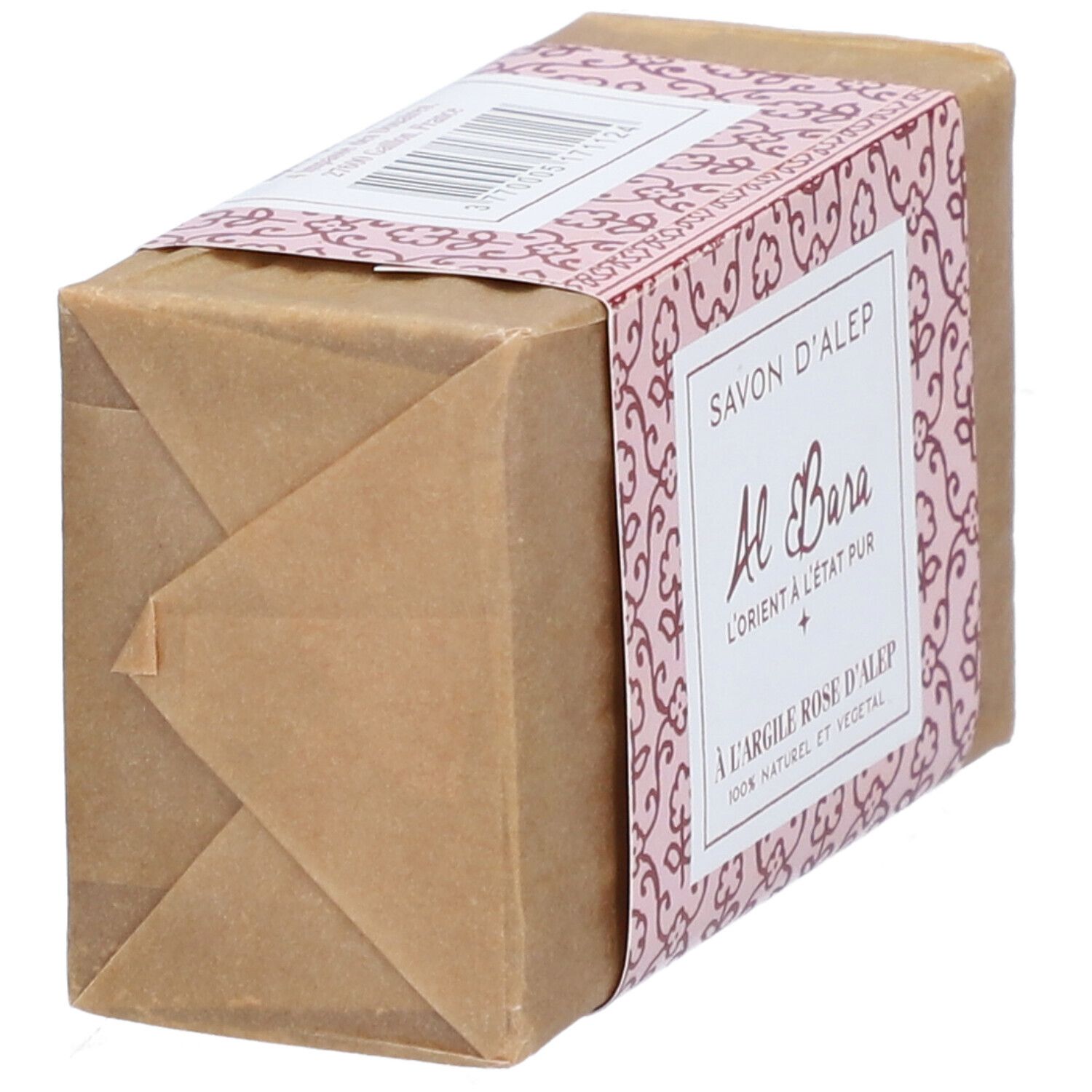 Savon d'Alep à l'argile rose 150 g