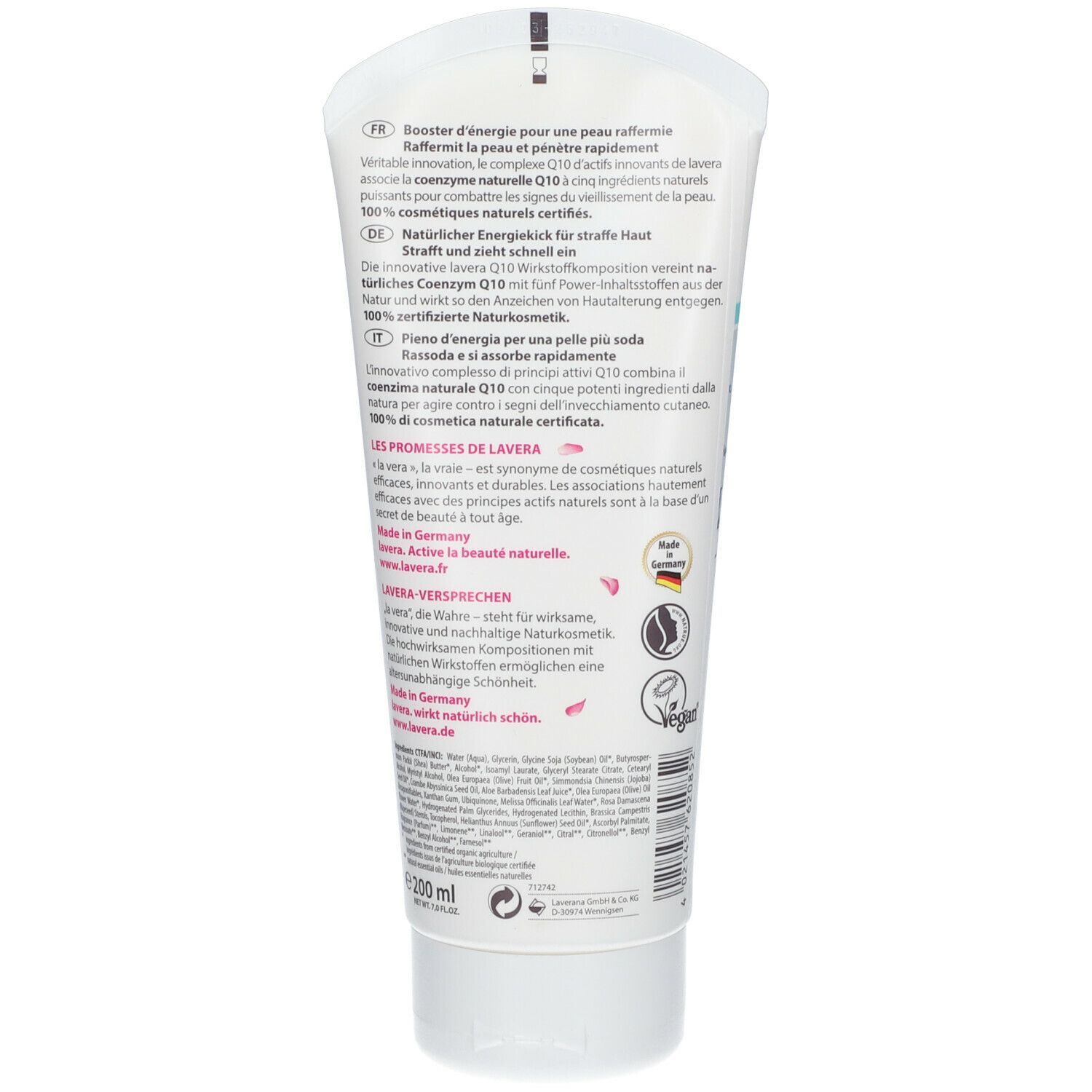 lavera Basis Sensitiv Lotion corporelle raffermissante