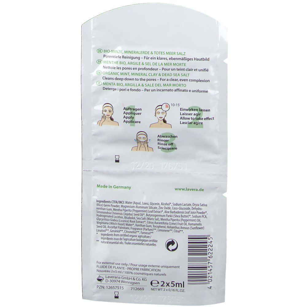 lavera Masque purifiant