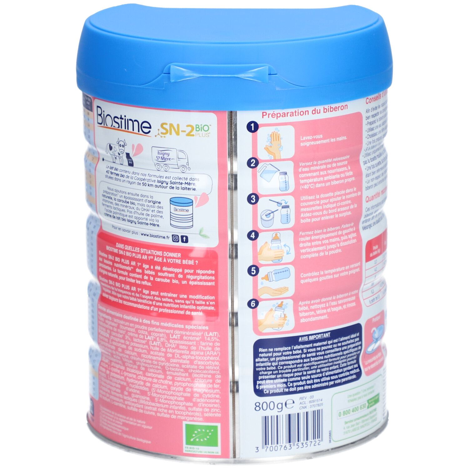 Biostime Lait AR1 Bio SN-2 Plus