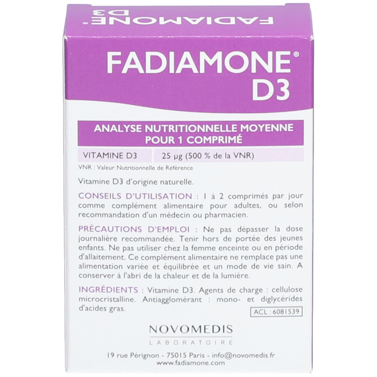 Fadiamone D3