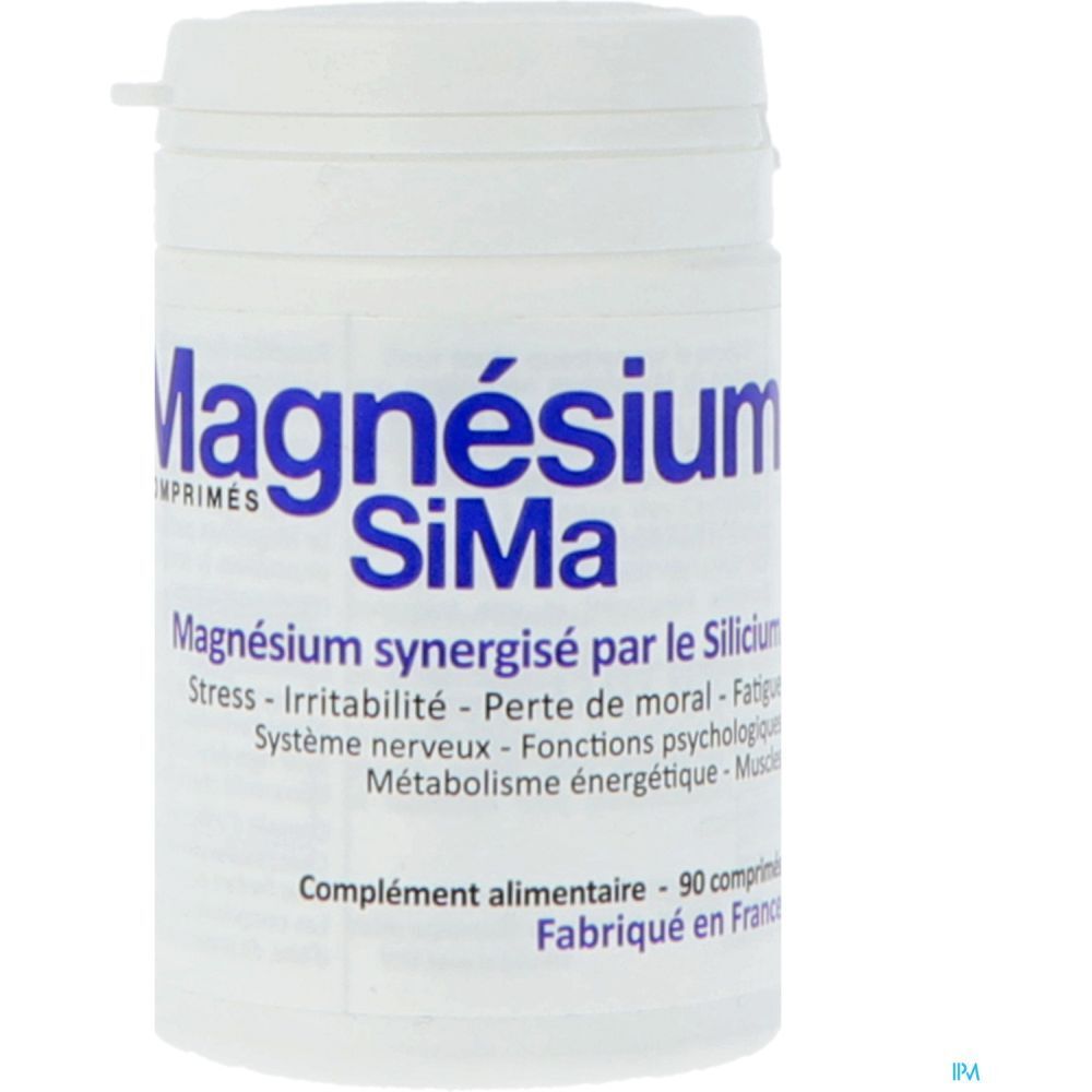 Magnésium SiMa, Comprimé, complément alimentaire à base de magnésium synergisé par le sili