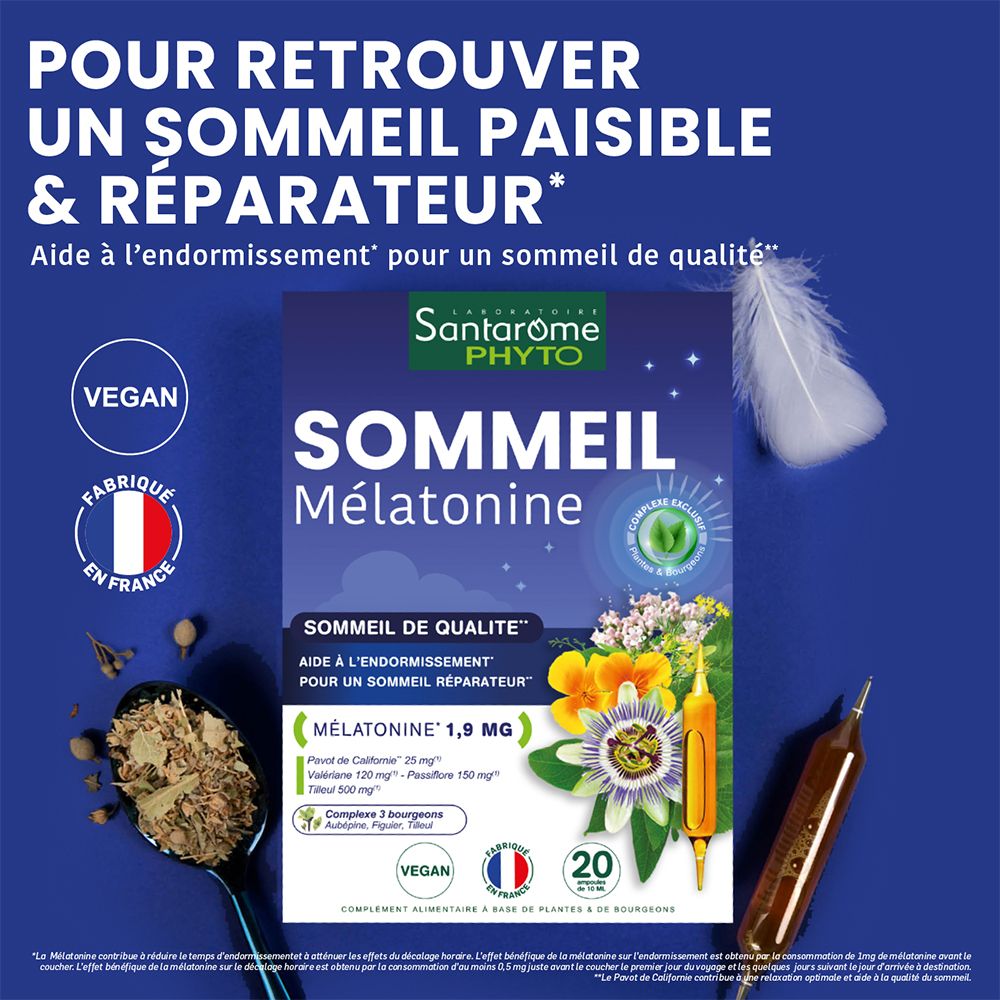 Santarome Phyto Sommeil Mélatonine