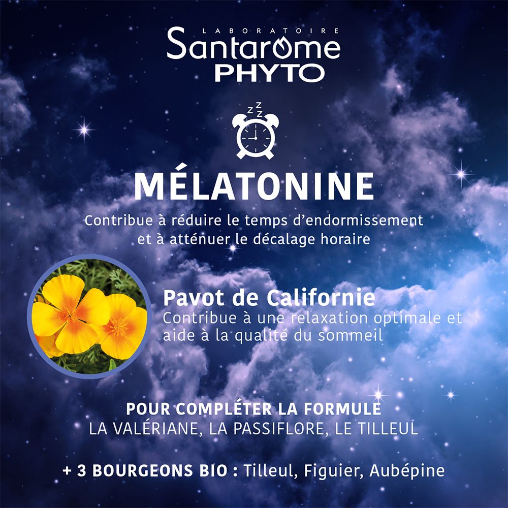 Santarome Phyto Sommeil Mélatonine