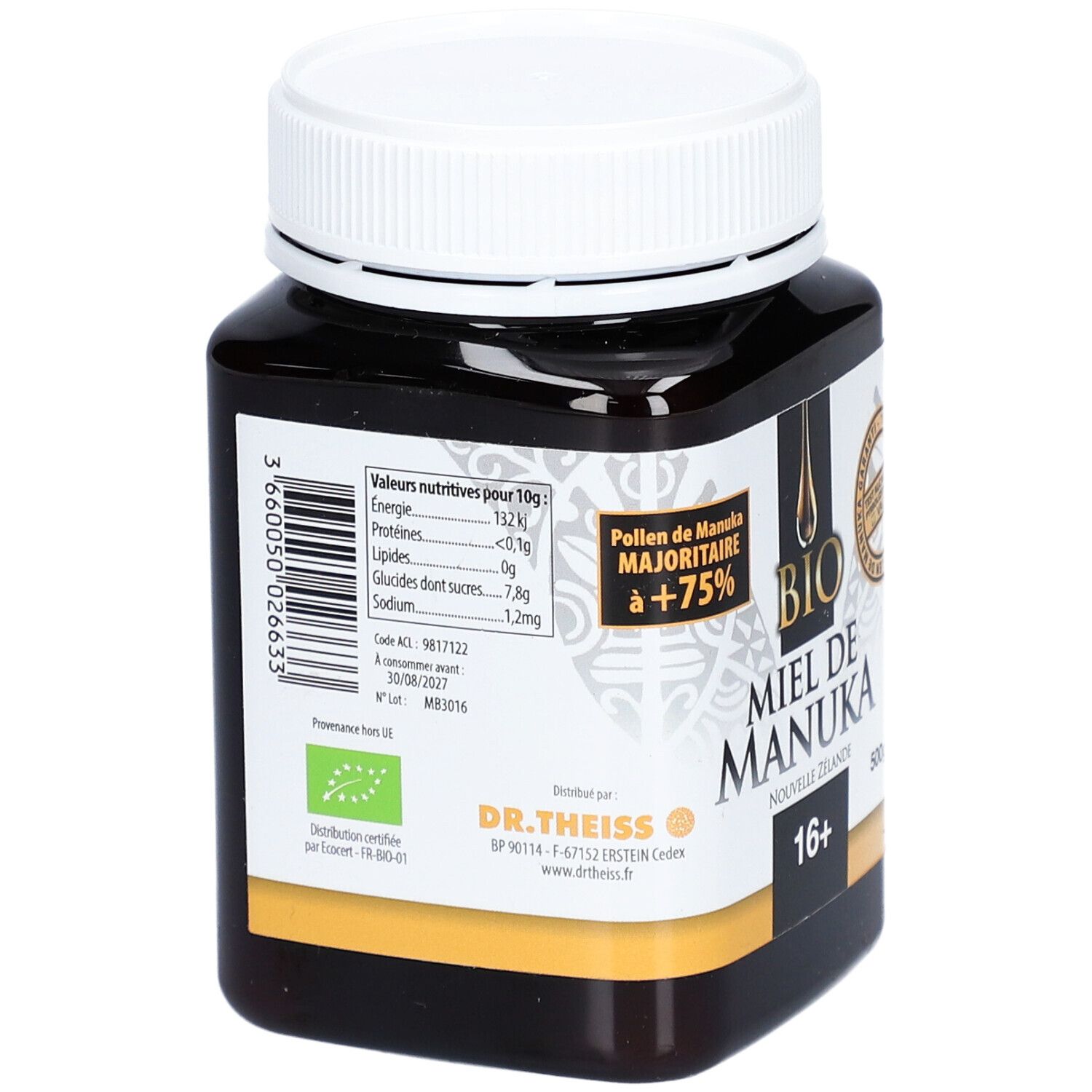 DR THEISS Miel de Manuka 16+