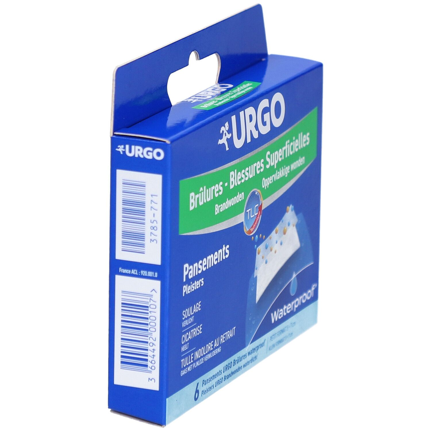 URGO Brûlures - Blessures Superficielles Pansements Waterproof