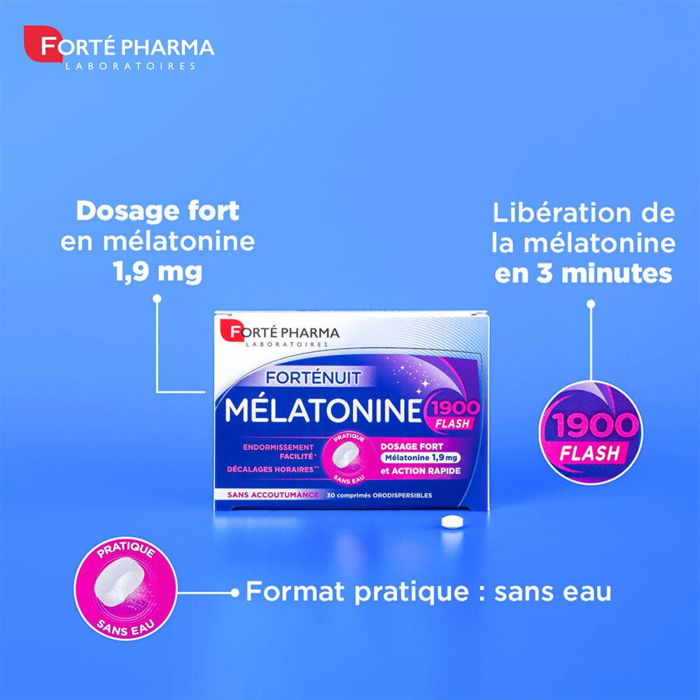 Forté Pharma Forténuit Mélatonine 1900 Flash