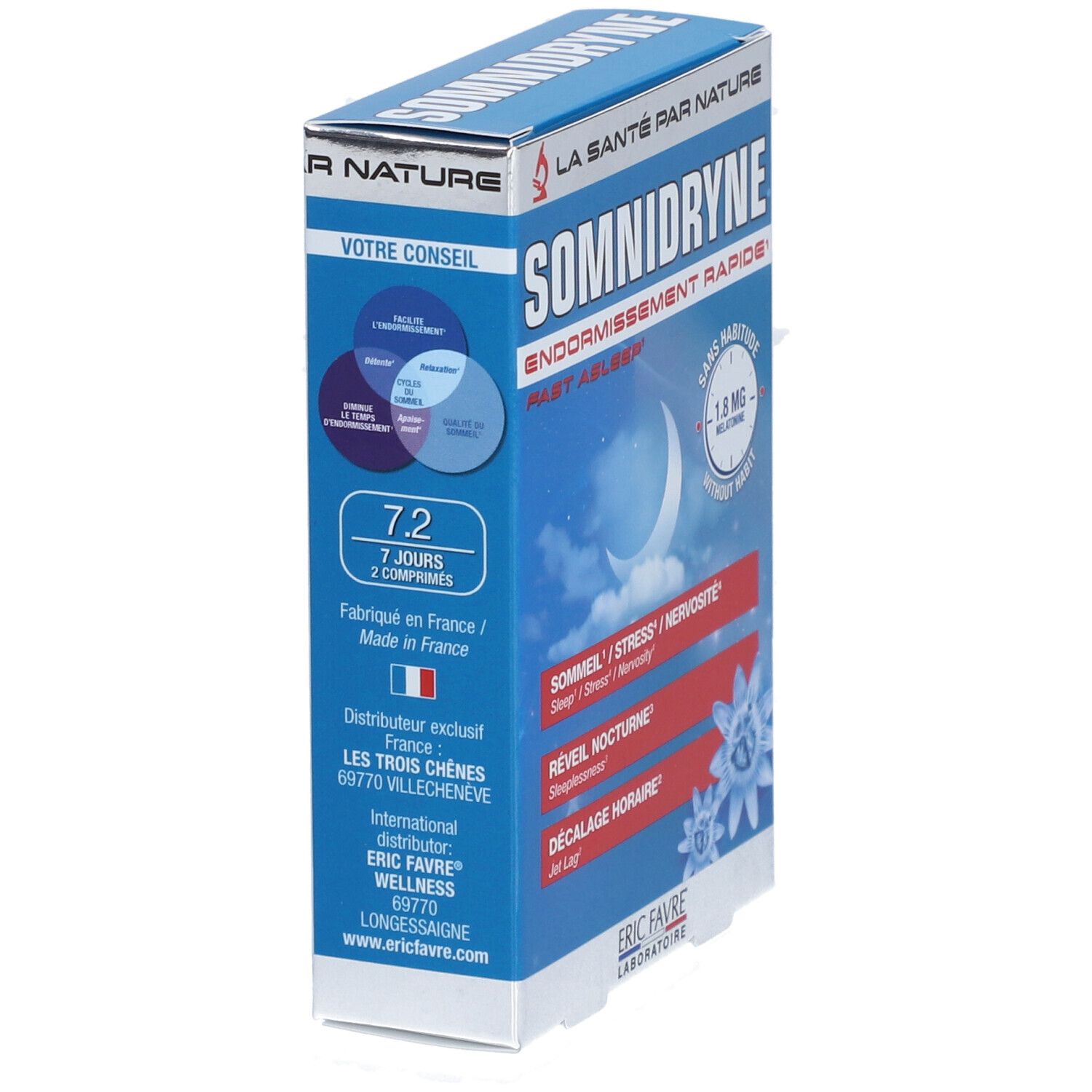 ERIC FAVRE Somnidryne - Formule endormissement rapide